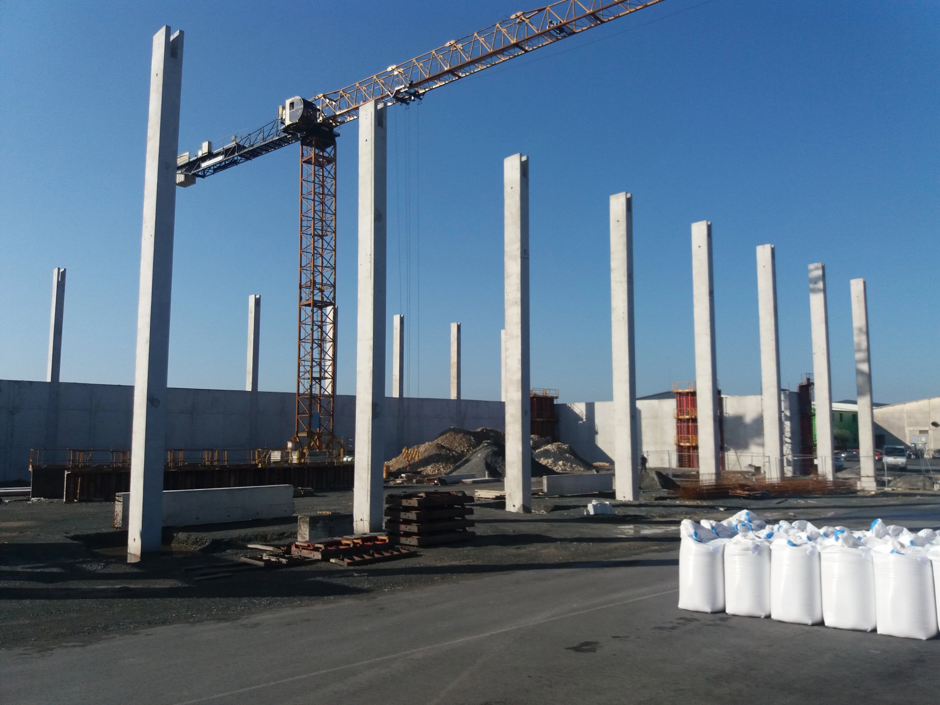 Construction batiment stockage d'engrais